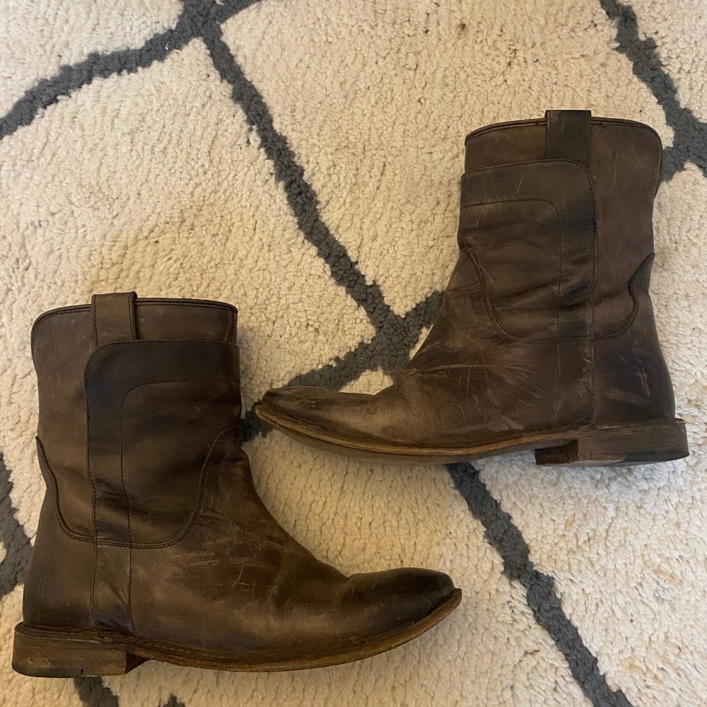 Frye Short Paige Riding Boots